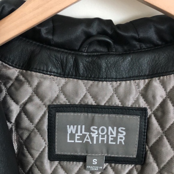 Wilson’s Leather Trench coat - Picture 4 of 5